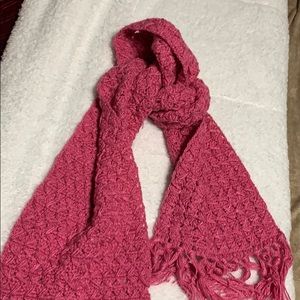 Pink scarf